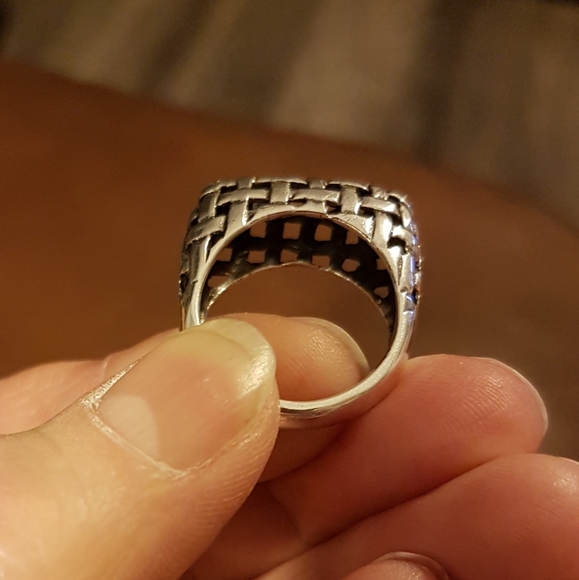 925 silver ring size 8 - Picture 6 of 6